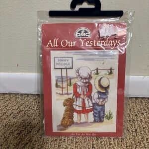 DMC 'All Our Yesterdays' Cross Stitch Kit